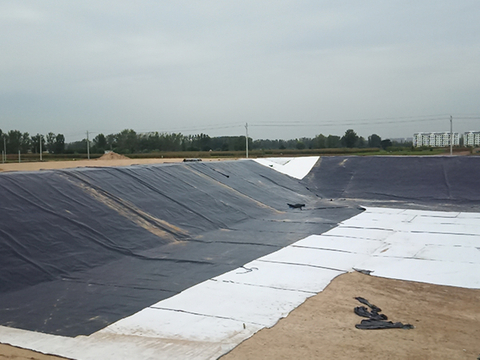 Géomembrane de revêtement d'étang en PEHD standard ASTM