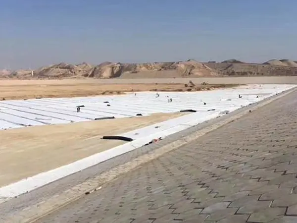 Est-ce que l'eau circule &agrave; travers le tissu g&eacute;otextile