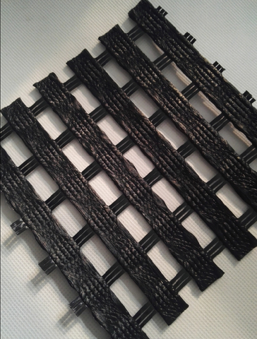 Géogrille en rouleau de polyester pour fournisseur de construction d'allée